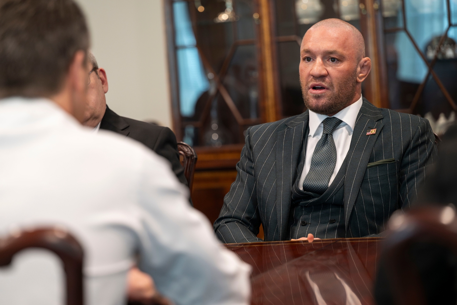 Conor McGregor Valkoisessa talossa