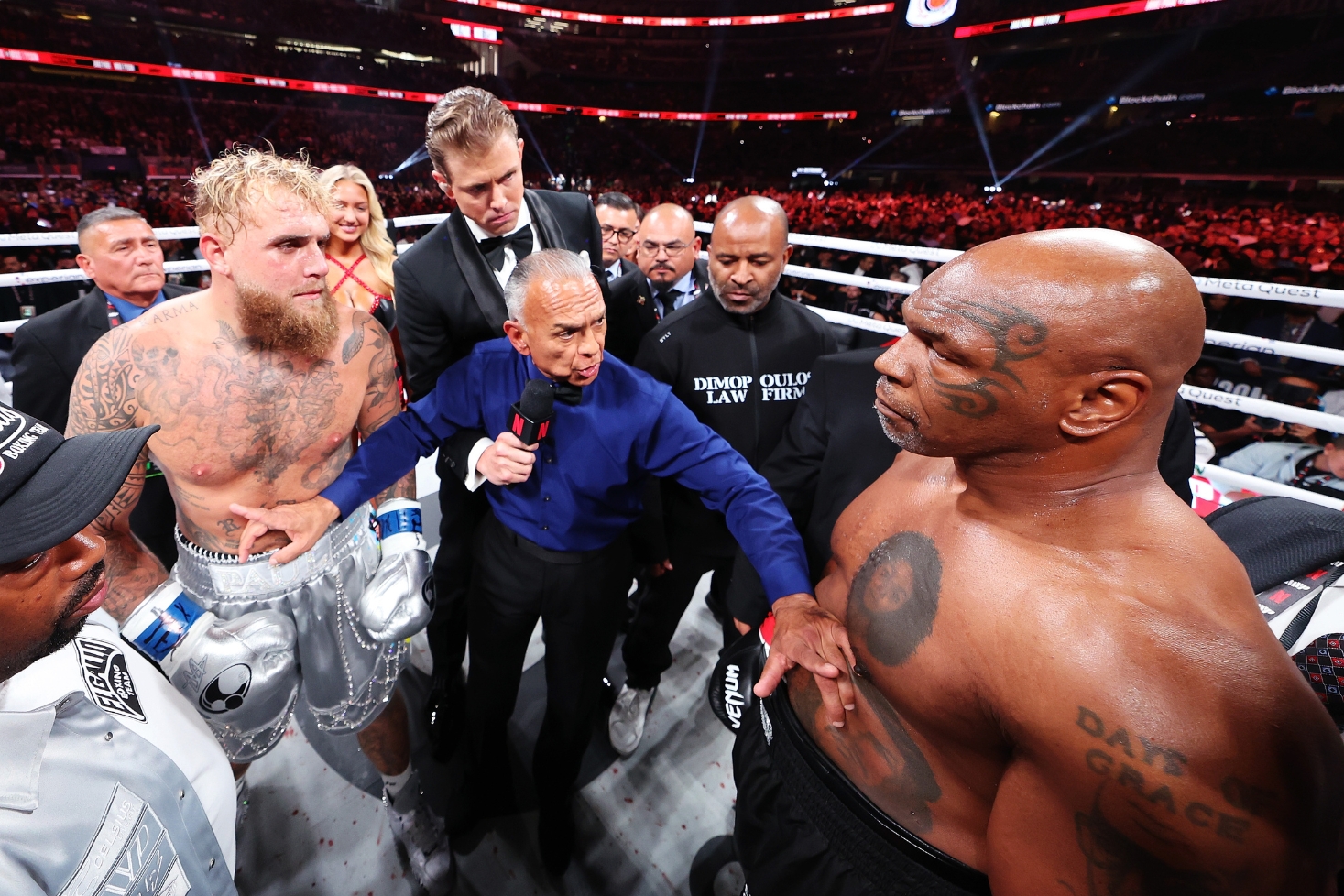 Jake Paul vs. Mike Tyson - ottelu, joka herätti vilkasta keskustelua sopuottelusta