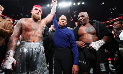 Jake Paul ja Mike Tyson ottelun jälkeen. Terence Crawford uskoo, että Tysonin ja Paulin ottelu oli käsikirjoitettu!