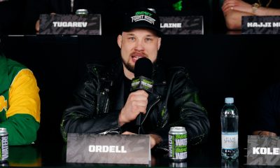 Beaztin toisessa pressitilaisuudessa Eemil Ordell juontamassa