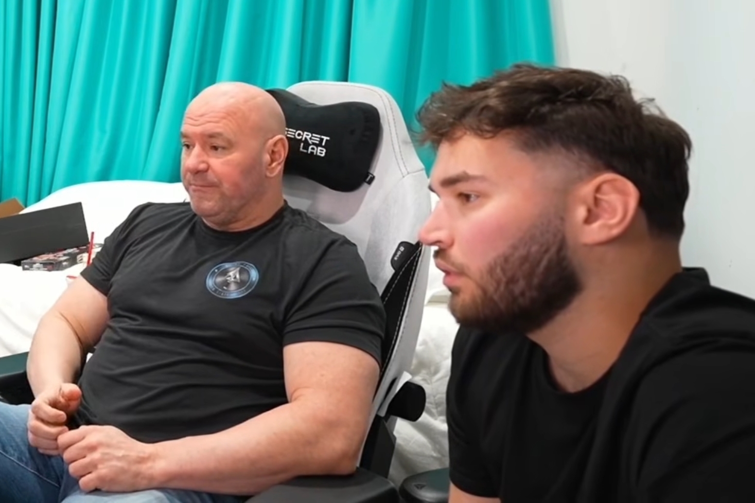 Dana White ja Adin Ross keskustelevat UFC 6 -pelistä