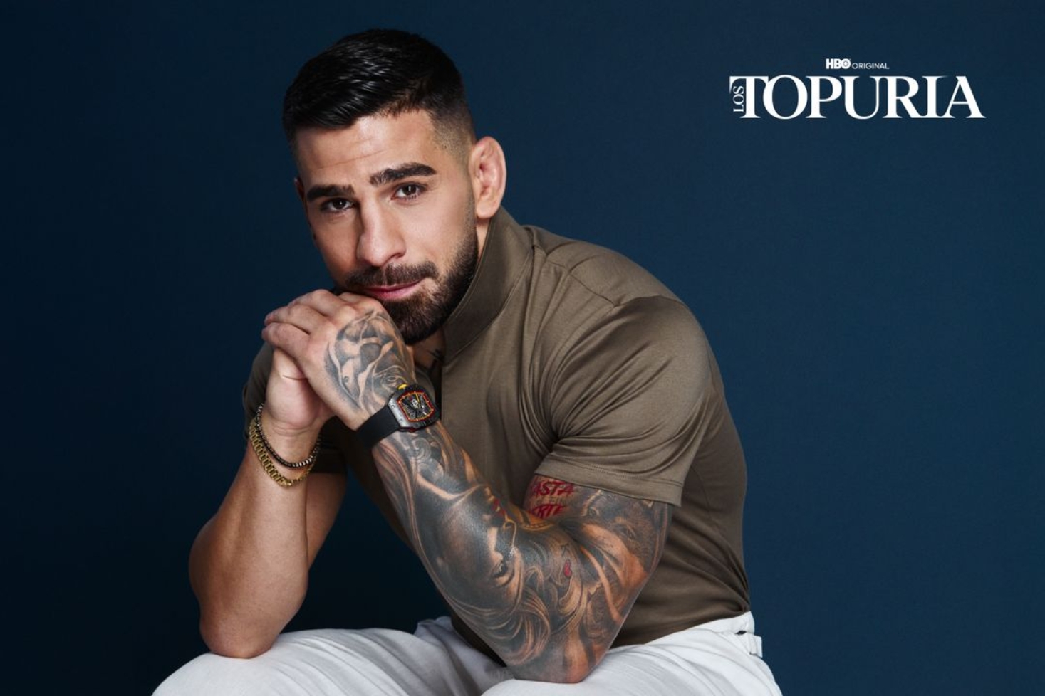 Ilia Topuria -dokumenttisarjan Los Topuria pressikuva