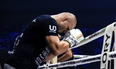 Uku Jürjendal nojaa kehää vasten. Sebastian Johansson kohtaa Uku Jürjendalin!