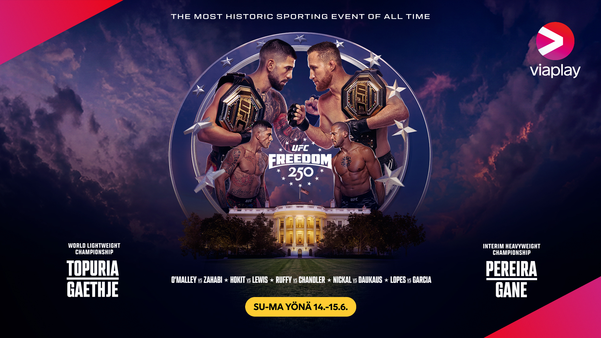 UFC Freedom 250 -lähetys
